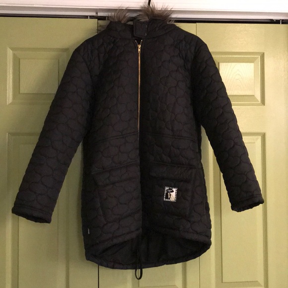 zara cream puffer jacket